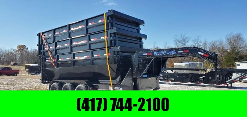 2021 Load Trail 83x16 TRIPLE 21K ROLL OFF GOOSENECK TRAILER W/3- 83X16X4 BINS 2021 Load Trail 83x16 TRIPLE 21K ROLL OFF GOOSENECK TRAILER W/3- 83X16X4 BINS