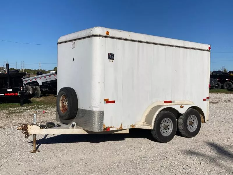 2013 WW CARGO 6X12 TANDEM 7K STEEL CARGO W/ BARN DOORS AND TORSION AXLES