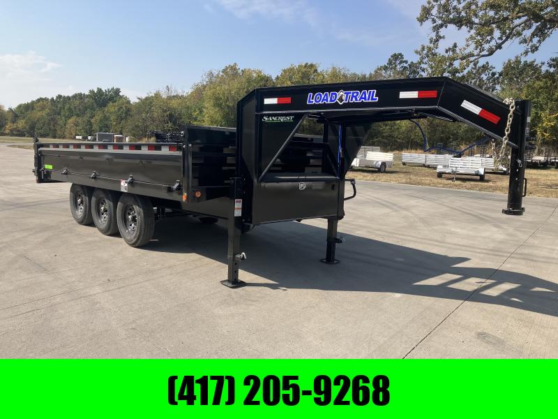 2023 Load Trail 96x16 Triple Axle 21K GN Dump Trailer w/ 18 Fold Down  Sides, Sancrest Trailers