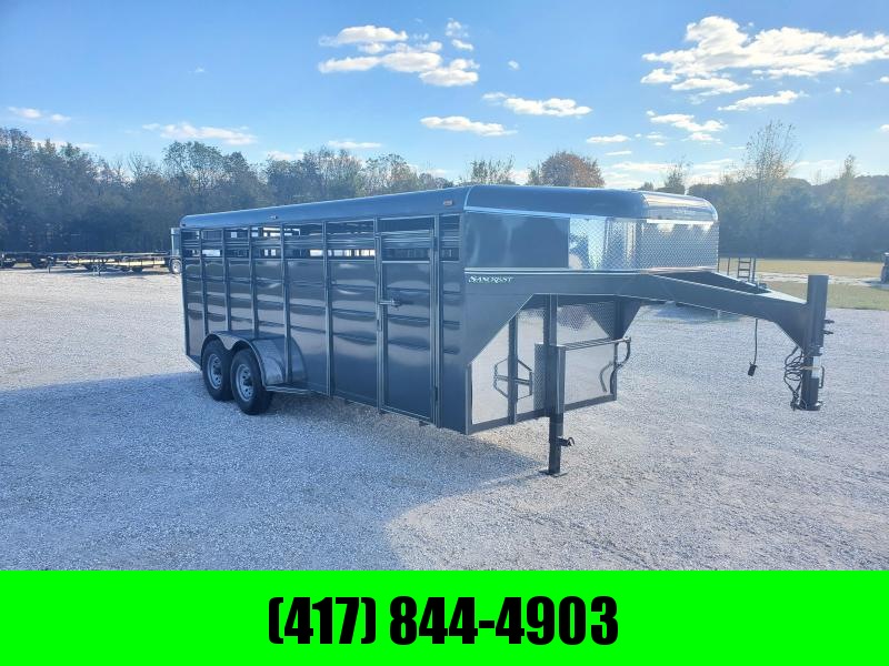 2022 Calico Gooseneck Livestock Trailers 6'8'' X 20' 2022 Calico Gooseneck Livestock Trailers 6'8'' X 20'