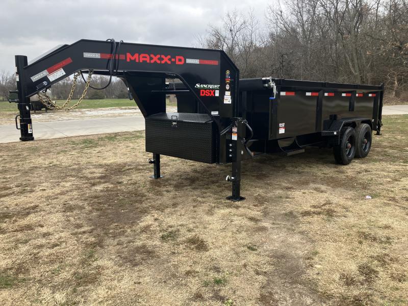 2025 MAXX-D 83x16 Tandem 21K GN Telescopic Dump w/ 7 Gauge Floor & Tuff Wireless
