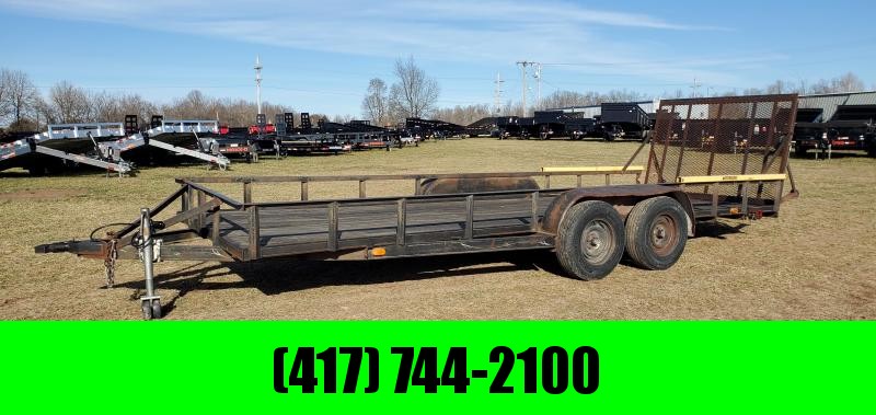 1990 Hull 77X20 TANDEM 7K UTILITY W/GORILLA LIFTS AND SUPPORT GATE 1990 Hull 77X20 TANDEM 7K UTILITY W/GORILLA LIFTS AND SUPPORT GATE