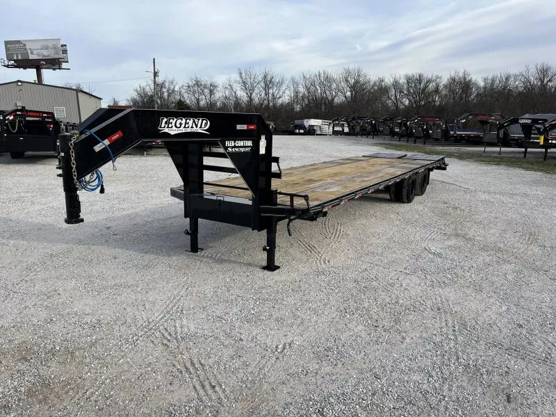 2026 Legend 102X32 TANDEM LO-PRO GOOSENECK W/10K AXLES & MAX RAMPS
