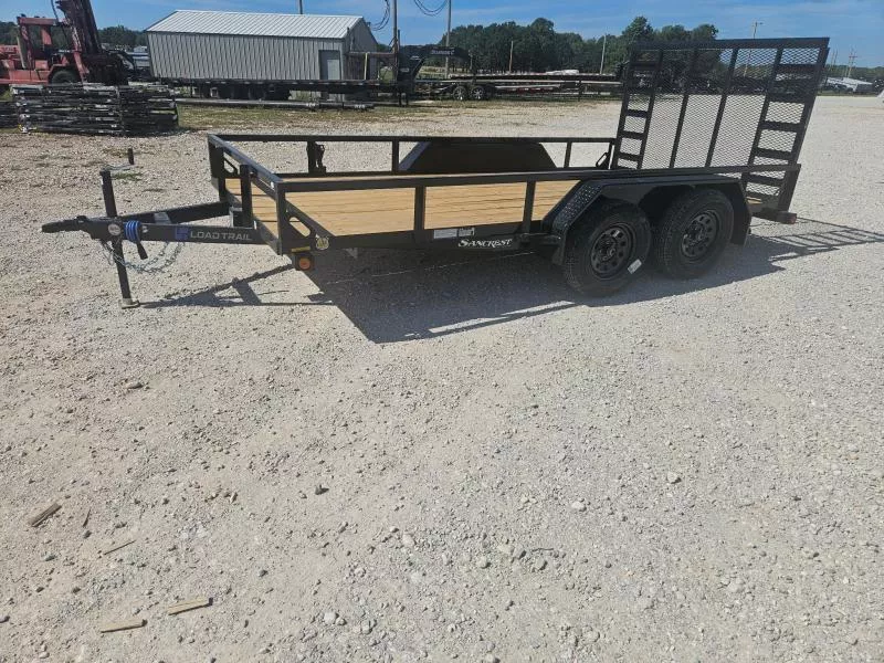 2026 Load Trail 83X14 TANDEM 7K TUBETOP UTILITY W/4' SPRING GATE