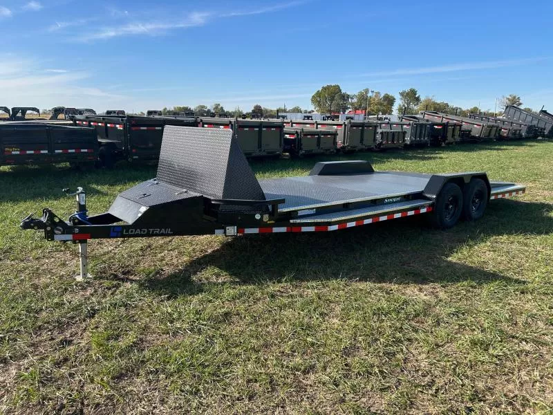 2026 Load Trail 83x22 Tandem 10K Steel Floor Carhauler w/ Rock Sheild & Aluminum Trim Package