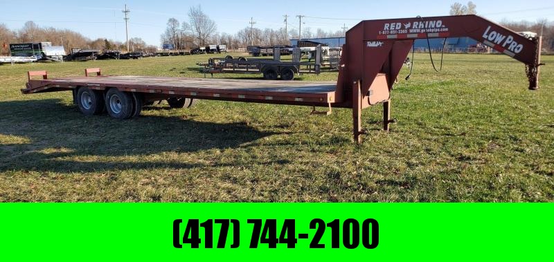 2009 Red Rhino 102X32 TANDEM LO-PRO GN W/10K ELEC AXLES 14PLY TIRES WINCH RAIL & ELECTRIC JACKS 2009 Red Rhino 102X32 TANDEM LO-PRO GN W/10K ELEC AXLES 14PLY TIRES WINCH RAIL & ELECTRIC JACKS