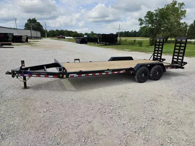 2026 Load Trail 83X22 TANDEM 14K EQUIPMENT HAULER W/ TOOL TRAY 8" I-BEAM FRAME & WIDE STANDUPS