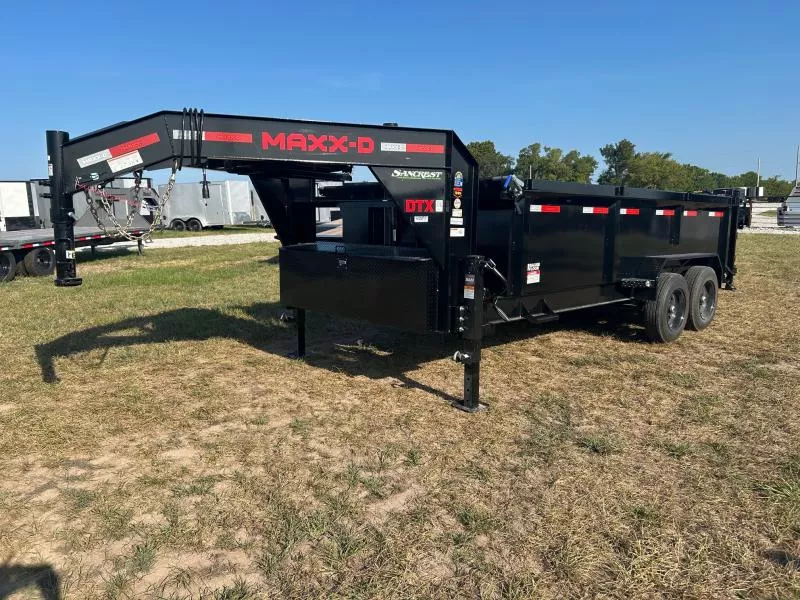 2026 MAXX-D 83x16 Tandem 18K GN Telescopic Dump w/ 3' Sides & 7 Gauge Floor