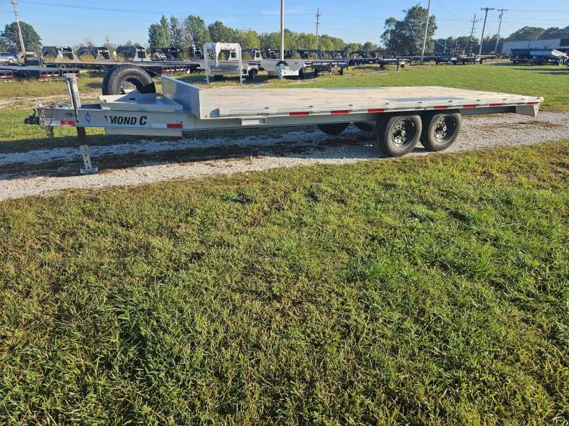 2022 Diamond C 102X20 TANDEM 14K DEC207 DECKOVER W/SLIDEOUT RAMPS TOOLBOX & SPARE