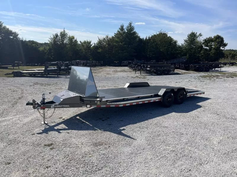 2026 83x22 10K Load Trail Steel Deck Carhauler w/ Rock Shield