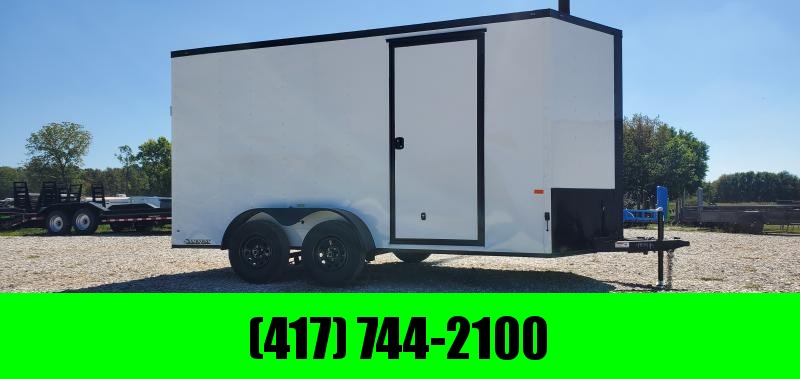 2023 Rock Solid 7X14 CARGO W/6'6" HEIGHT BLACKOUT TRIM & REAR RAMP DOOR 2023 Rock Solid 7X14 CARGO W/6'6" HEIGHT BLACKOUT TRIM & REAR RAMP DOOR
