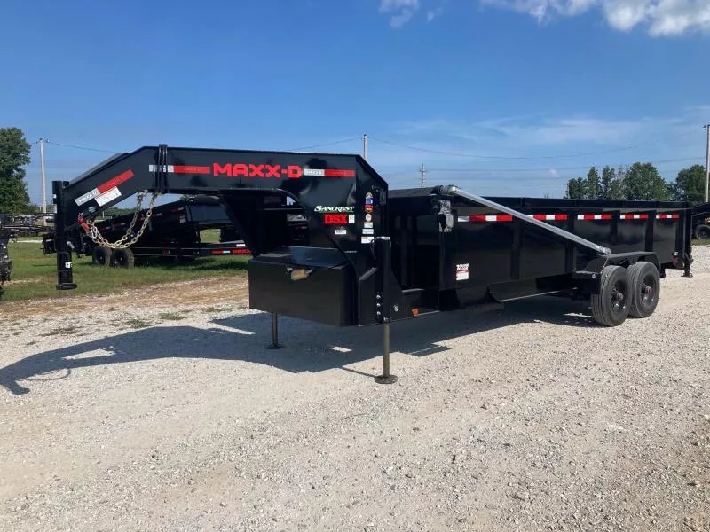 2026 MAXX-D 83x20 TANDEM 24K GN TELESCOPIC DUMP W/ 7GA FLOOR, HYDROJACKS, SOLAR CHARGER & WIRELESS REMOTE