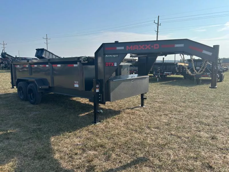 2026 MAXX-D 83x16 Tandem 18K GN Telescopic Dump w/ 3' Sides & 7 Gauge Floor