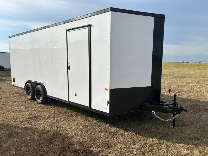2026 Rock Solid 8.5x20 Tandem 10K Cargo w/ Ramp Door & 7' Interior Height