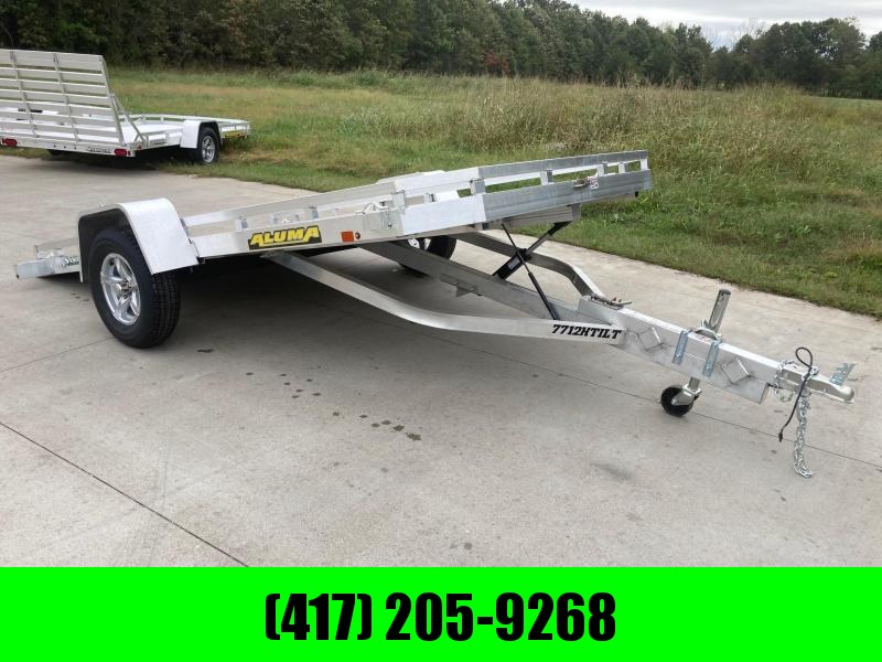 2022 Aluma 77x12 Single Axle Tilt Utility Trailer 2022 Aluma 77x12 Single Axle Tilt Utility Trailer