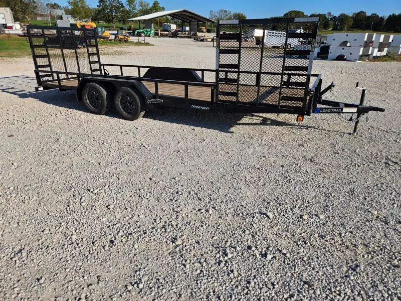 2026 Load Trail 83X20 TANDEM 7K TUBETOP UTILITY W/4' REAR GATE & 4' SIDE GATE