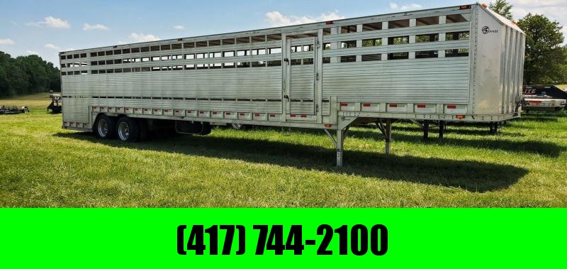 2015 Barrett 50X102X6'8" GROUNDLOAD STOCK TRAILER 2015 Barrett 50X102X6'8" GROUNDLOAD STOCK TRAILER