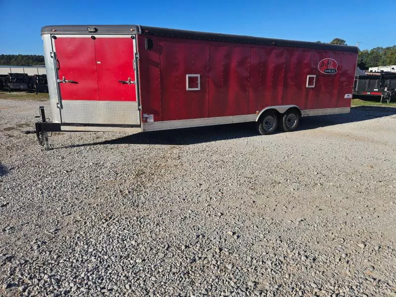 2006 International 8.5X24+5 TANDEM 10K CARGO W/ FRONT RAMP DOOR IN VNOSE