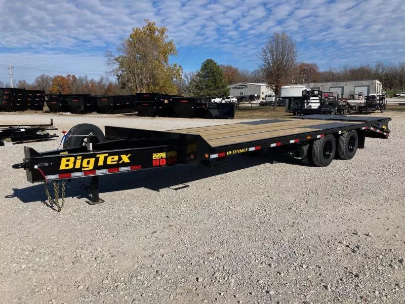 2025 Big Tex 102X30 TANDEM 23.9K DECKOVER PINTLE W/ MAX RAMPS