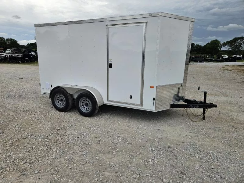 2026 Rock Solid 6X12 TANDEM 7K CARGO W/6'6" HEIGHT & BARN DOORS