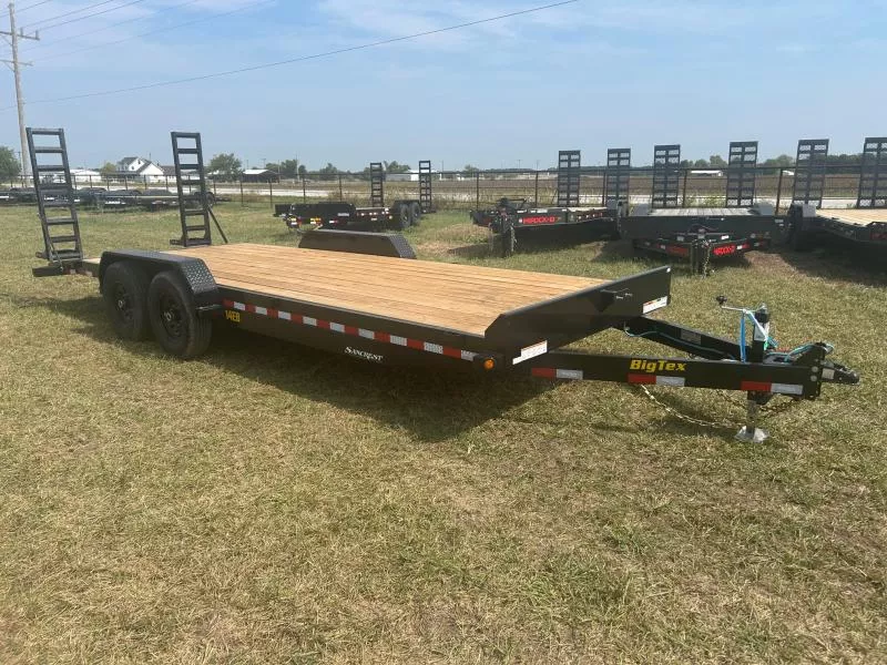 2026 Big Tex 83x22 Tandem 14K Equipment Trailer w/ Standup Ramps