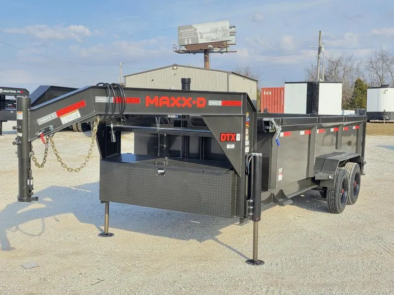 2026 MAXX-D 83x16 Tandem 18K GN Telescopic Dump Trailer W/ Hydro Jacks