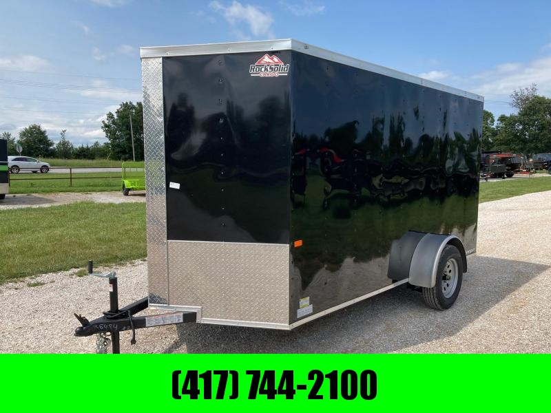 2022 Rock Solid 6X12 SINGLE 3.5K CARGO W/ FOLDING REAR DOOR 2022 Rock Solid 6X12 SINGLE 3.5K CARGO W/ FOLDING REAR DOOR