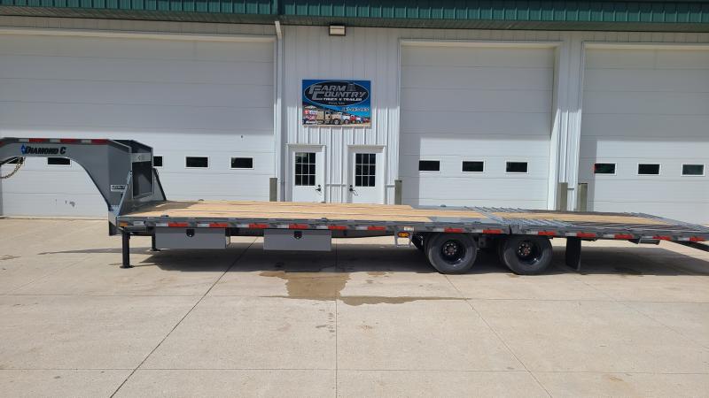 2024 Diamond C Trailers FMAX210 32' Flatbed Trailer TsFVwmqncvl5