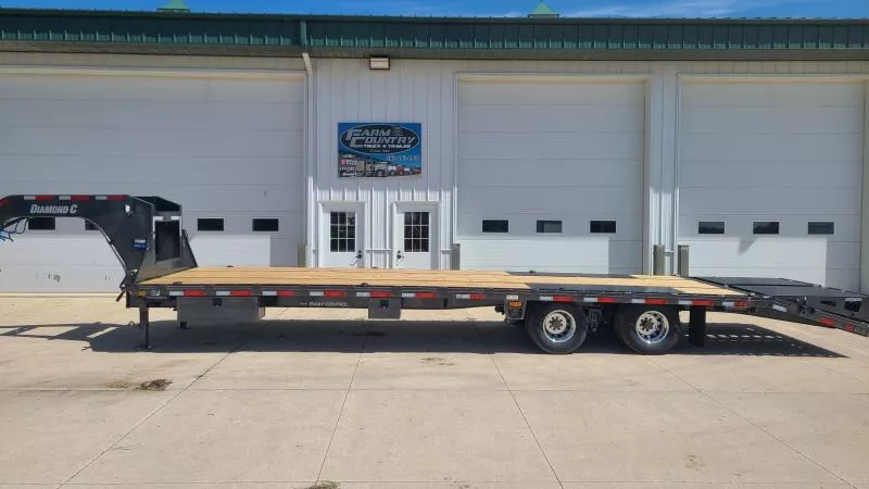2025 Diamond C Trailers FMAX210 32FT Flatbed Trailer xPvHcW9g29py
