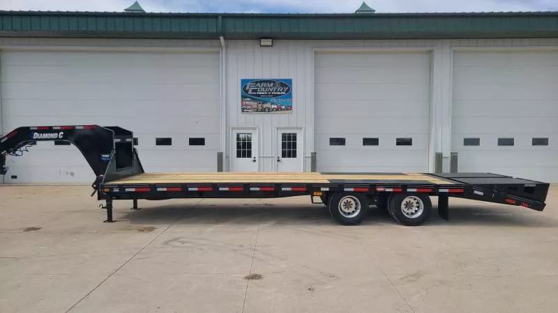 2025 Diamond C Trailers FMAX210 28FT Flatbed Trailer nueiDA9lkkaz