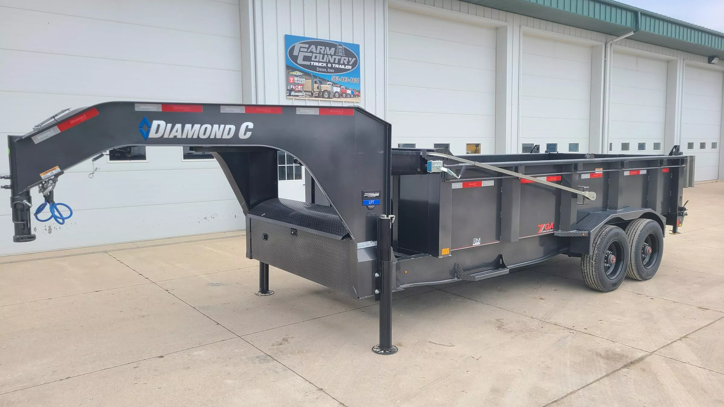 new Dump Trailers Diamond C Trailers  for sale, in Cresco, IA Thumbnail 2