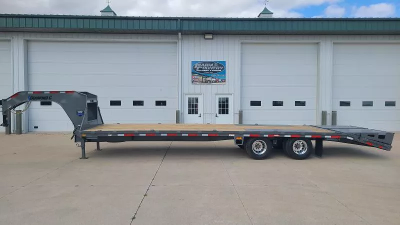 2026 Diamond C Trailers FMAX212 30FT Flatbed Trailer