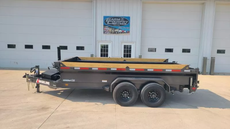 2025 Baseline HDU208 14FT Dump Trailer