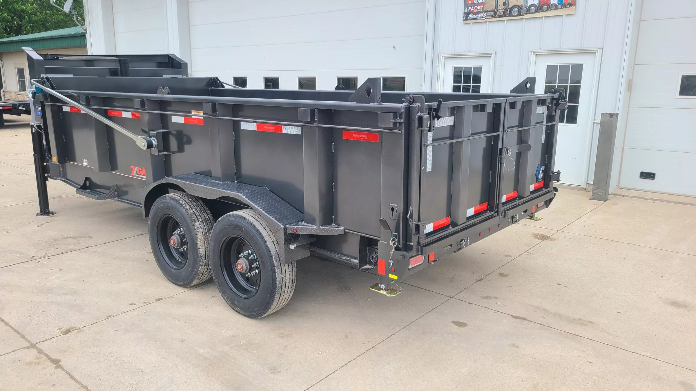 new Dump Trailers Diamond C Trailers  for sale, in Cresco, IA Thumbnail 3