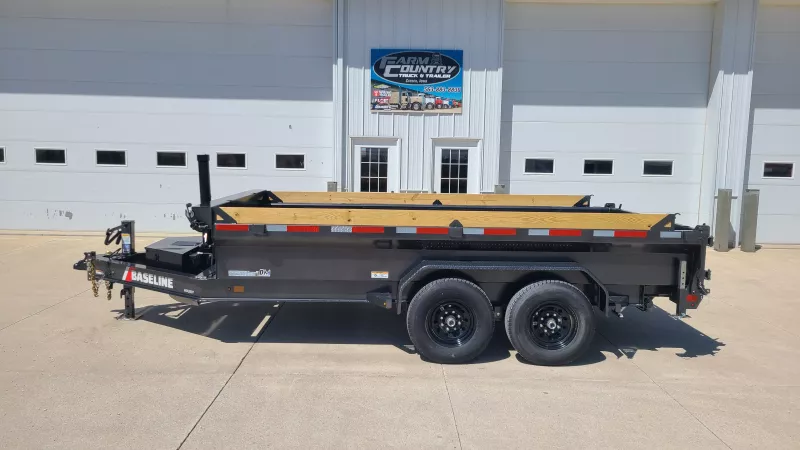 2025 Baseline HDU207 14ft Dump Trailer