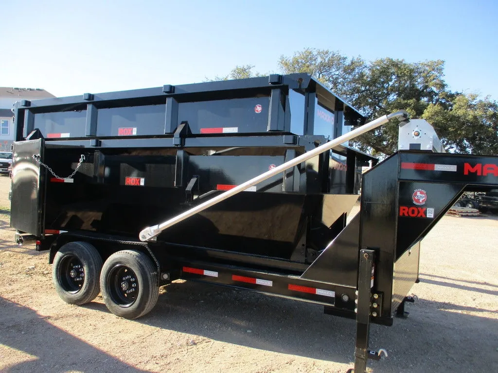 2027 MAXX-D 14' GOOSENECK "ROLL OFF" TRAILER PACKAGE