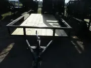 2027 J&C 77" X 16' Tandem Axle Utility (SLIDE IN RAMPS) 7K GVWR  