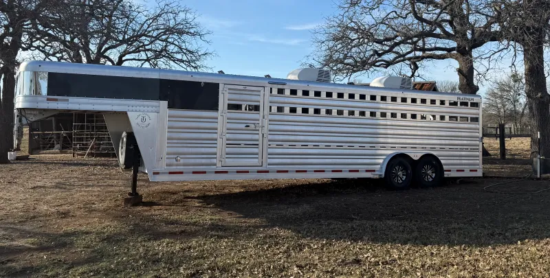2019 Platinum Coach 8'x28' Stock Trailer