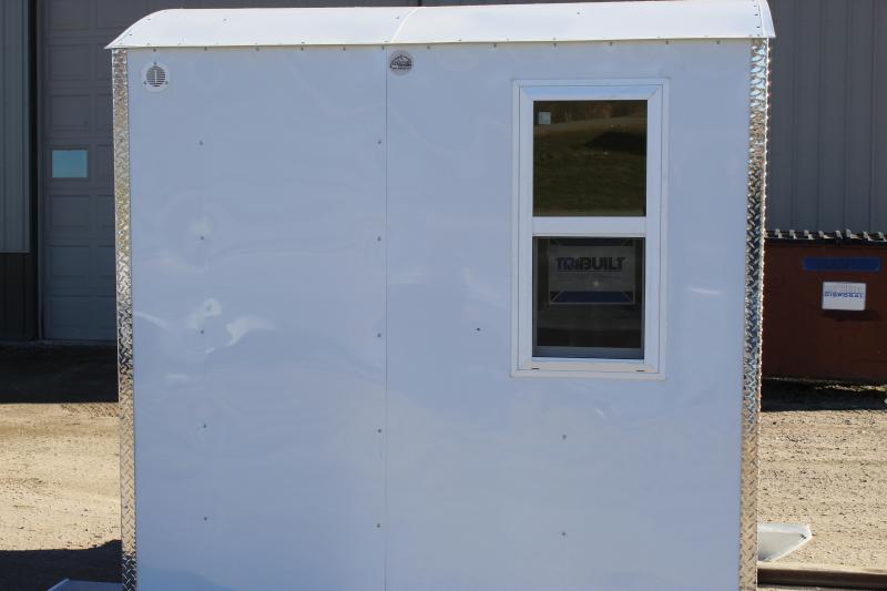 2021 Aluma Lite 5x7 Skid Fish House Glacial Lakes Dock Docks, Lifts