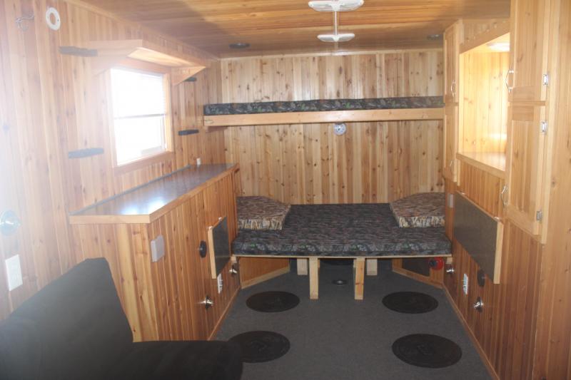 2013 Yetti 8x16 Nelson Custom Ice/Fish House Trailer Glacial Lakes