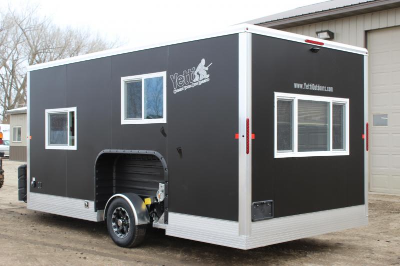 2020 Yetti Angler A816PK Fish House Glacial Lakes Dock Docks