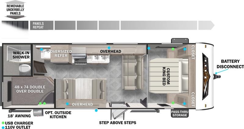 2023 Forest River 261BHXL Travel Trailer 2023 Forest River 261BHXL Travel Trailer