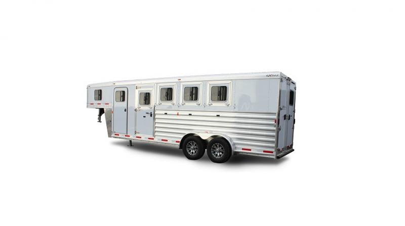 2017 Exiss 7300 GN Horse Trailer u1YArI