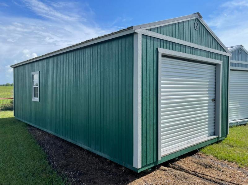 2021 Graceland Portable Buildings 14' x 28' Garage Utility Shed SE
