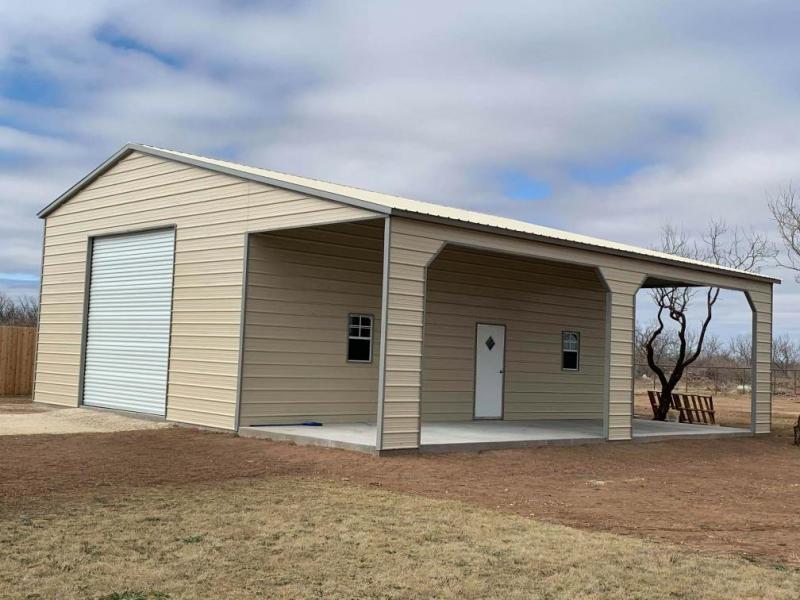 2021 Star 36'x30'x13' Shop with Patio Metal Building 2021 Star 36'x30'x13' Shop with Patio Metal Building
