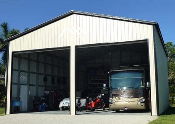32'x40'x16' Double RV Garage Equipment Barn  JGJjcG