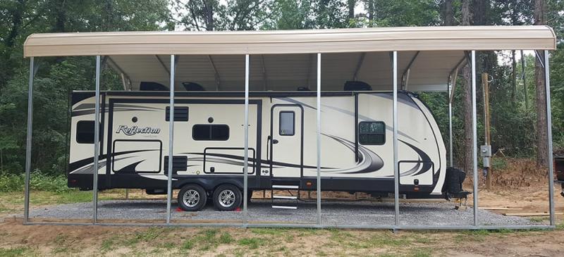 18' x 35' x 12' Regular Roof Basic RV, Boat or Ag Cover Carport aCUGh6viilwa