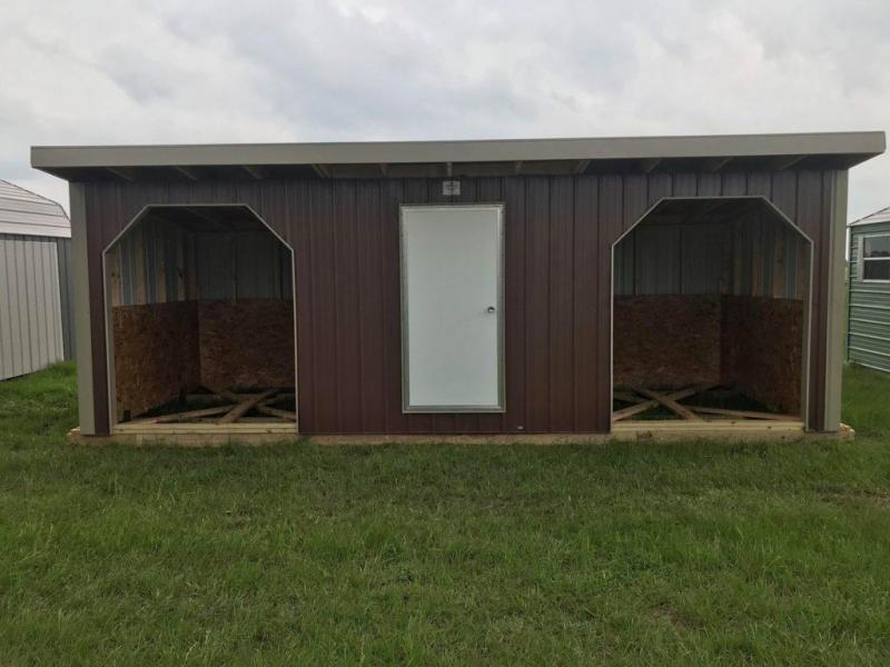 SOLD 10 x 24 Loafing Shed SOLD 10 x 24 Loafing Shed