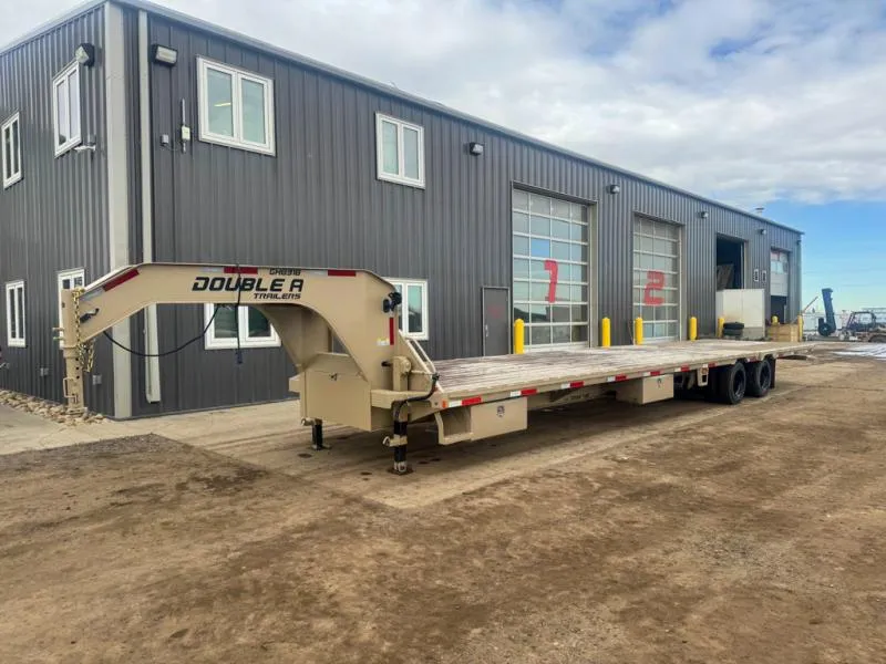 used Equipment / Flatbed Trailers Double A Trailers  for sale, in Edmonton, AB image-0