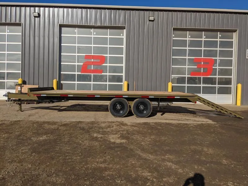 used Equipment / Flatbed Trailers Double A Trailers  for sale, in Edmonton, AB image-0